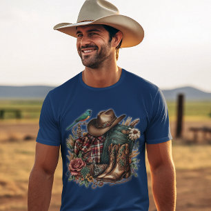 "Cowboy Collectie" Een verscheidenheid aan Country T-shirt