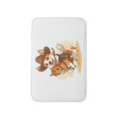 Cowboy Corgi � Westerse Rodeo Hond Badmat (Voorkant Verticaal)