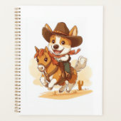 Cowboy Corgi � Westerse Rodeo Hond Planner (Voorkant)