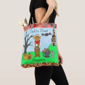Cowboy Costume Halloween van trick or treat Boy Tote Bag (Dichtbij)