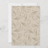 Cowboy Country Westerne afstudeerfeest Kaart (Achterkant)