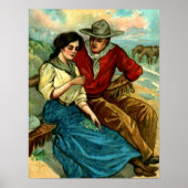 Cowboy Courtship Poster (Voorkant)