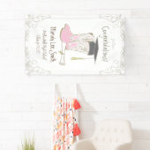 Cowboy Cowgirl Afstuderen Land Westerne Partij Spandoek (Insitu)