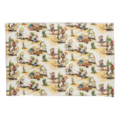  Cowboy Cowgirl Land Kinder Pony Cactus Kussensloop (Voorkant)