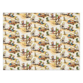  Cowboy Cowgirl Land Kinder Pony Cactus Tafelkleed (Voorkant (Horizontaal))