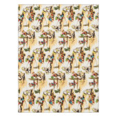  Cowboy Cowgirl Land Kinder Pony Cactus Tafelkleed (Voorkant)