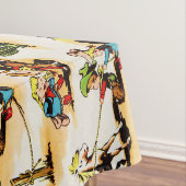  Cowboy Cowgirl Land Kinder Pony Cactus Tafelkleed (Voorbeeld)