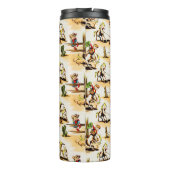  Cowboy Cowgirl Land Kinder Pony Cactus Thermosbeker (Achterkant)