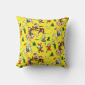  cowboy - cowgirl - paarden - Westerne Ranch Kussen (Voorkant)