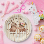 Cowboy Cowgirl Papieren Bordje (Feest)