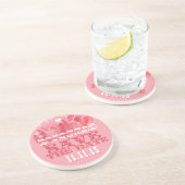 Cowboy Cowgirl Pet  Opslaan Datum cadeaus Zandsteen Onderzetter (Zijkant)