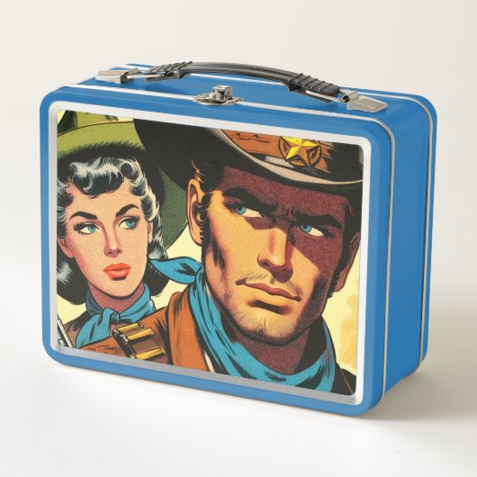 Cowboy/Cowgirl Retro Comics (Voorkant)
