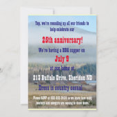 Cowboy, cowgirl, rond dup kaart (Achterkant)