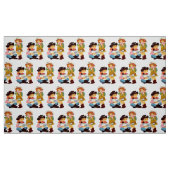 Cowboy Cowgirl Stof (Fat Quarter)