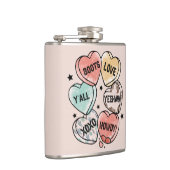 Cowboy Cowgirl Theme Hearts Heupfles (Rechts)