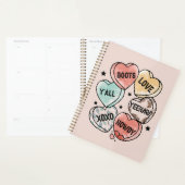 Cowboy Cowgirl Theme Hearts Planner (Display)