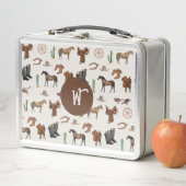 Cowboy Cowgirl Western Rodeo Country Monogram (In situ)