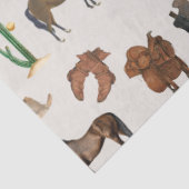 Cowboy Cowgirl Western Rodeo Country Pattern Tissuepapier