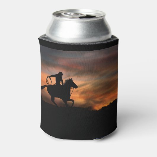 Cowboy Cozy Cup Blikjeskoeler (Blikje Achterkant)