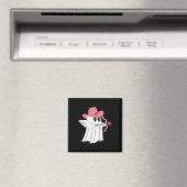 Cowboy Cupid Geest Valentijn T-shirt Voor Koppels  Magneet (Insitu (Vaatwasser))