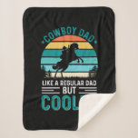 Cowboy Dad Sherpa Deken<br><div class="desc">Cowboy Dad</div>