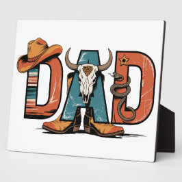 Cowboy Dad: Tough, True en Tijdloos Fotoplaat