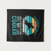 Cowboy Dad Wandkleed (Voorkant (horizontaal))