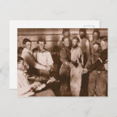 Cowboy Dance Briefkaart (Voorkant / Achterkant)