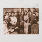 Cowboy Dance Briefkaart (Voorkant)