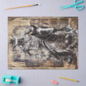Cowboy Decoupage Tissue Paper Tissuepapier (Craft)