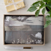 Cowboy Decoupage Tissuepapier (Geschenk)