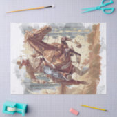 Cowboy Decoupage Tissuepapier (Craft)