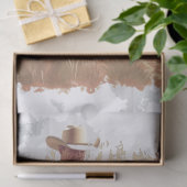Cowboy Decoupage Tissuepapier (Geschenk)