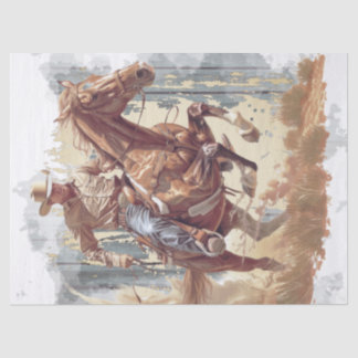 Cowboy Decoupage Tissuepapier