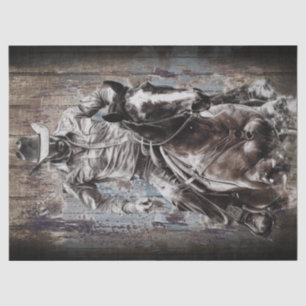 Cowboy Decoupage Tissuepapier