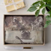 Cowboy Decoupage Tissuepapier (Geschenk)