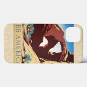 Cowboy Desert  Westerne paarden Case-Mate iPhone Case (Achterkant (horizontaal))