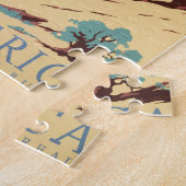 Cowboy Desert Westerne paarden Legpuzzel (Zijkant)