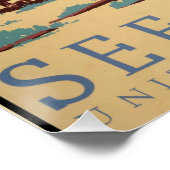 Cowboy Desert  Westerne paarden Poster (Hoek)