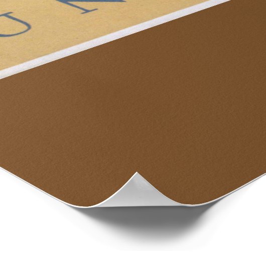 Cowboy Desert Westerne paarden Poster (Hoek)