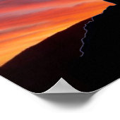 Cowboy die bidt in de Cross Christelijke Westerne Poster (Hoek)