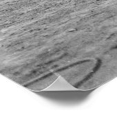 Cowboy die zijn Lasso-vaardigheden uitoefent Poster (Hoek)