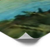 Cowboy die zijn paard water geeft door NC Wyeth Poster (Hoek)