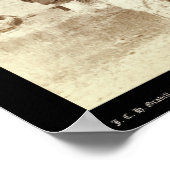 Cowboy Dinner Scene 1887 Poster (Hoek)