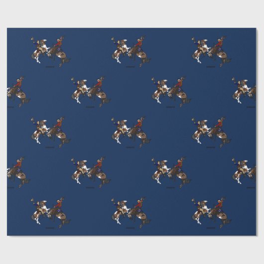 Cowboy Diplomacy Cadeaupapier (Vlak)