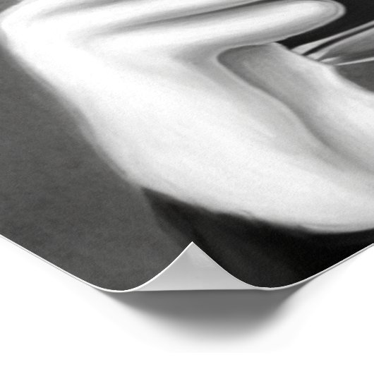 Cowboy Dog Houdt een Mok van Beer Illustration Poster (Hoek)