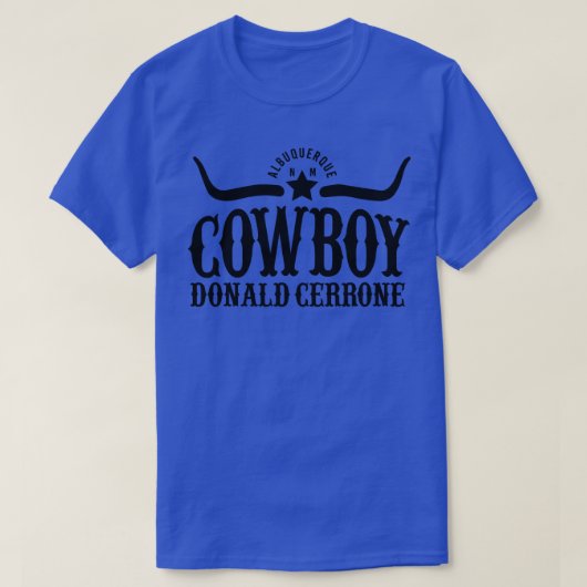 Cowboy Donald Cerrone 2 T-shirt (Design voorkant)