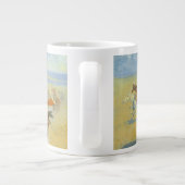  Cowboy, Downing the Nigh Leader, Remington Grote Koffiekop (Achterkant)