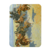 Cowboy, Downing the Nigh Leader, Remington Magneet (Verticaal)