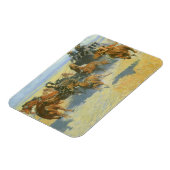 Cowboy, Downing the Nigh Leader, Remington Magneet (Linkerzijde)